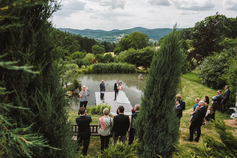 Heiraten am Wasser im Odenwald